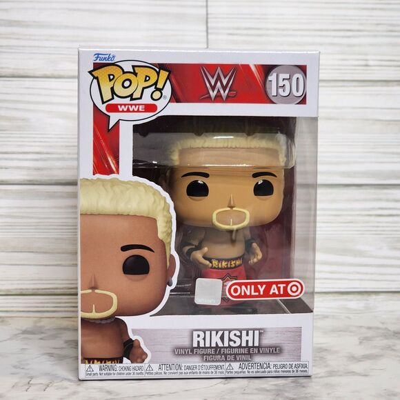 Funko Pop WWE Target Exclusive 150 Rikishi 151 The Hurricane with Protectors - Picture 2 of 13